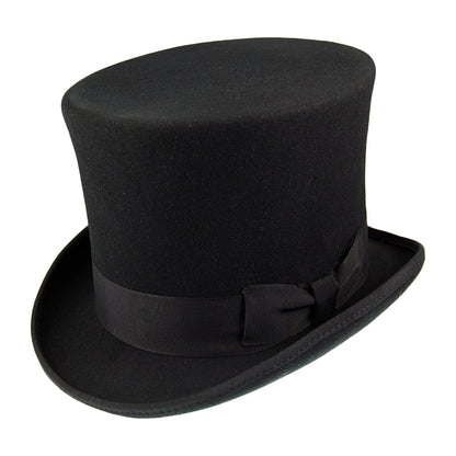 Sombrero de copa Victoriano de Jaxon & James - Negro