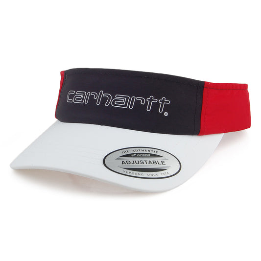 Visera Terrace de Carhartt WIP - Rojo-Azul Marino