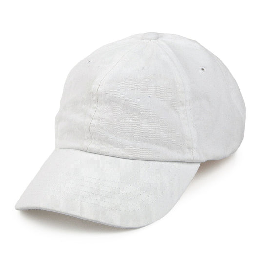 Gorra béisbol de algodón lavado - Blanco