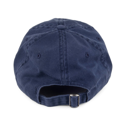 Gorra de béisbol Vintage de algodón de Village Hats - Azul Marino