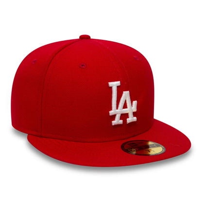 Gorra de béisbol 59FIFTY MLB League Essential L.A. Dodgers de New Era - Rojo
