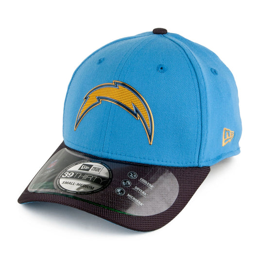 Gorra de béisbol 39THIRTY NFL Gold L.A.Chargers de New Era-Azul-Gris