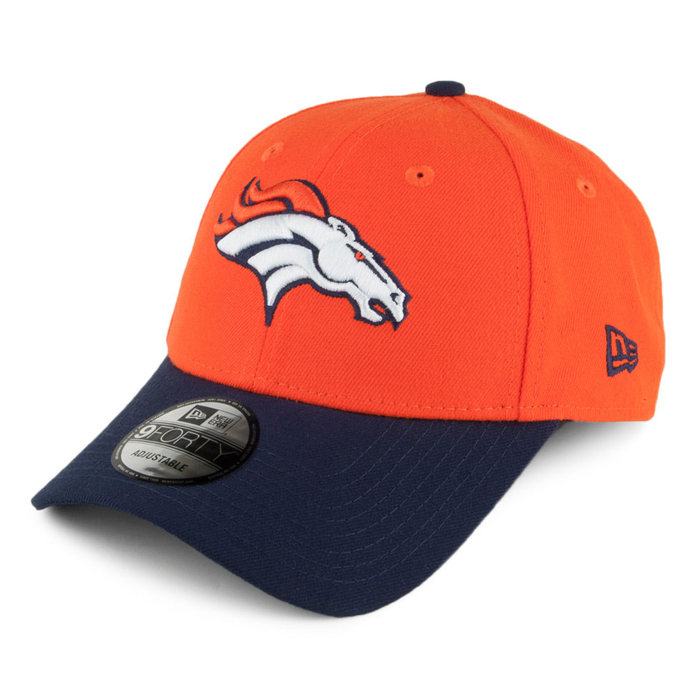 Gorra de béisbol 9FORTY NFL The League Denver Broncos de New Era - Naranja-Azul Marino
