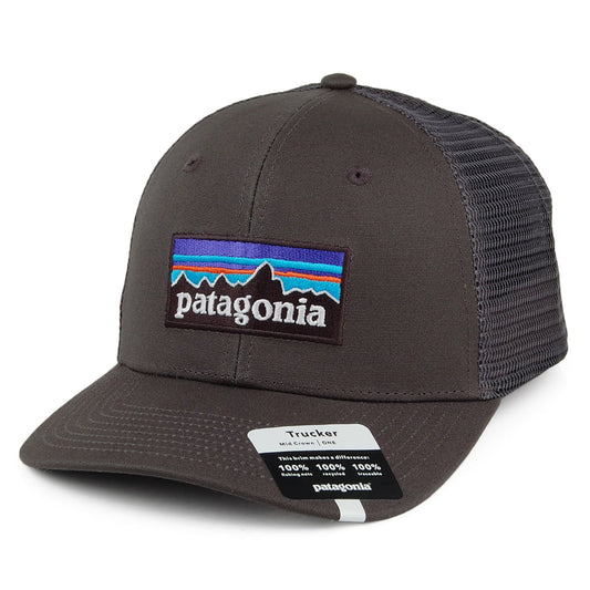 Gorra Trucker P-6 Logo de algodón orgánico de Patagonia - Gris