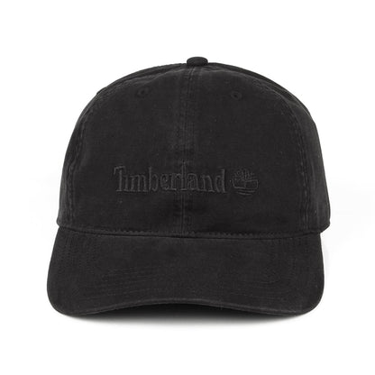 Gorra de béisbol Cooper Hill de algodón de Timberland - Negro