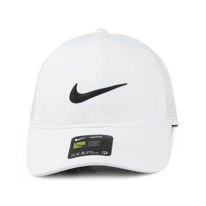 Gorra de béisbol mujer perforada de Nike Golf - Blanco