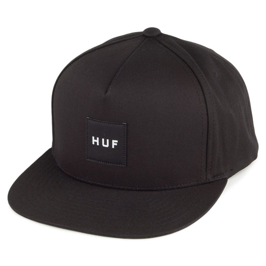 Gorra Snapback Box Logo de HUF - Negro
