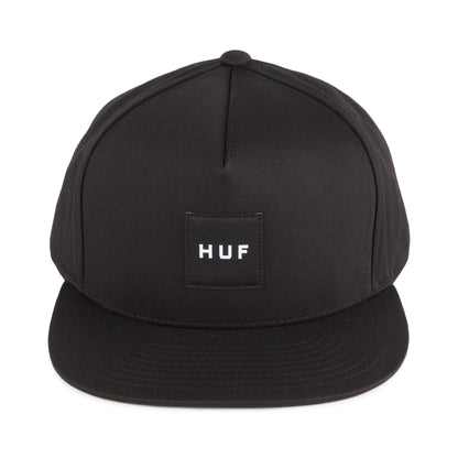 Gorra Snapback Box Logo de HUF - Negro