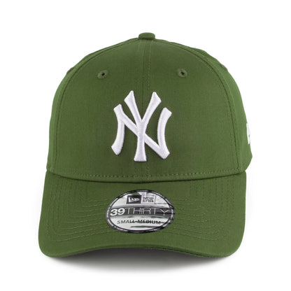 Gorra de béisbol 39THIRTY MLB League Essential New York Yankees de New Era - Oliva-Blanco