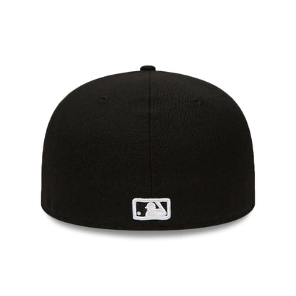 Gorra de béisbol 59FIFTY MLB League Essential New York Yankees de New Era - Negro-Blanco
