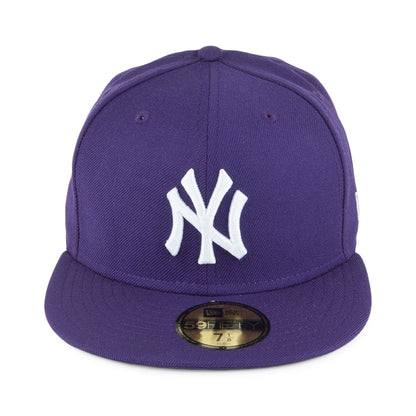 Gorra de béisbol 59FIFTY MLB League Essential New York Yankees de New Era - Morado