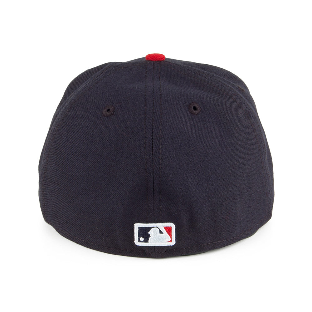 Gorra de béisbol 59FIFTY MLB On Field AC Perf Atlanta Braves de New Era - Azul Marino-Rojo