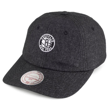 Gorra de béisbol Melange Brooklyn Nets de Mitchell & Ness - Antracita
