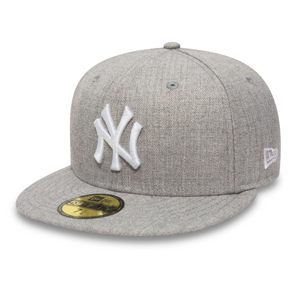 Gorra de béisbol 59FIFTY MLB League Essential New York Yankees de New Era - Gris Jaspeado