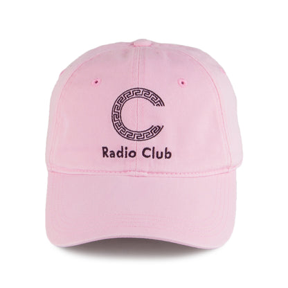 Gorra de béisbol Radio Club Logo de Carhartt WIP - Rosa Claro