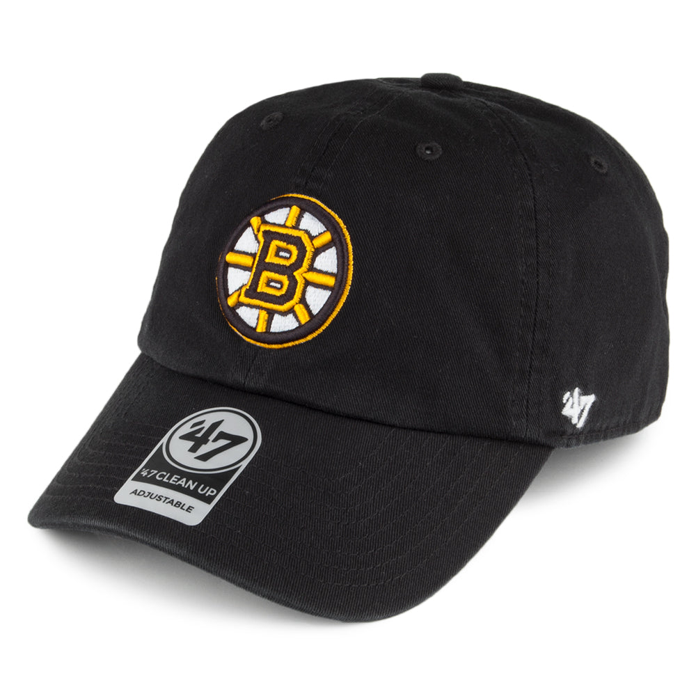 Gorra de béisbol NHL Clean Up Boston Bruins de 47 Brand - Negro