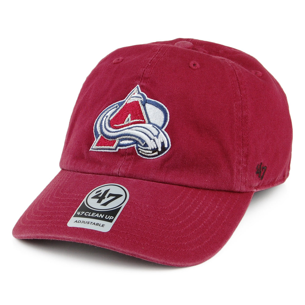 Gorra de béisbol NHL Clean Up Colorado Avalanche de 47 Brand - Rojo Cardenal