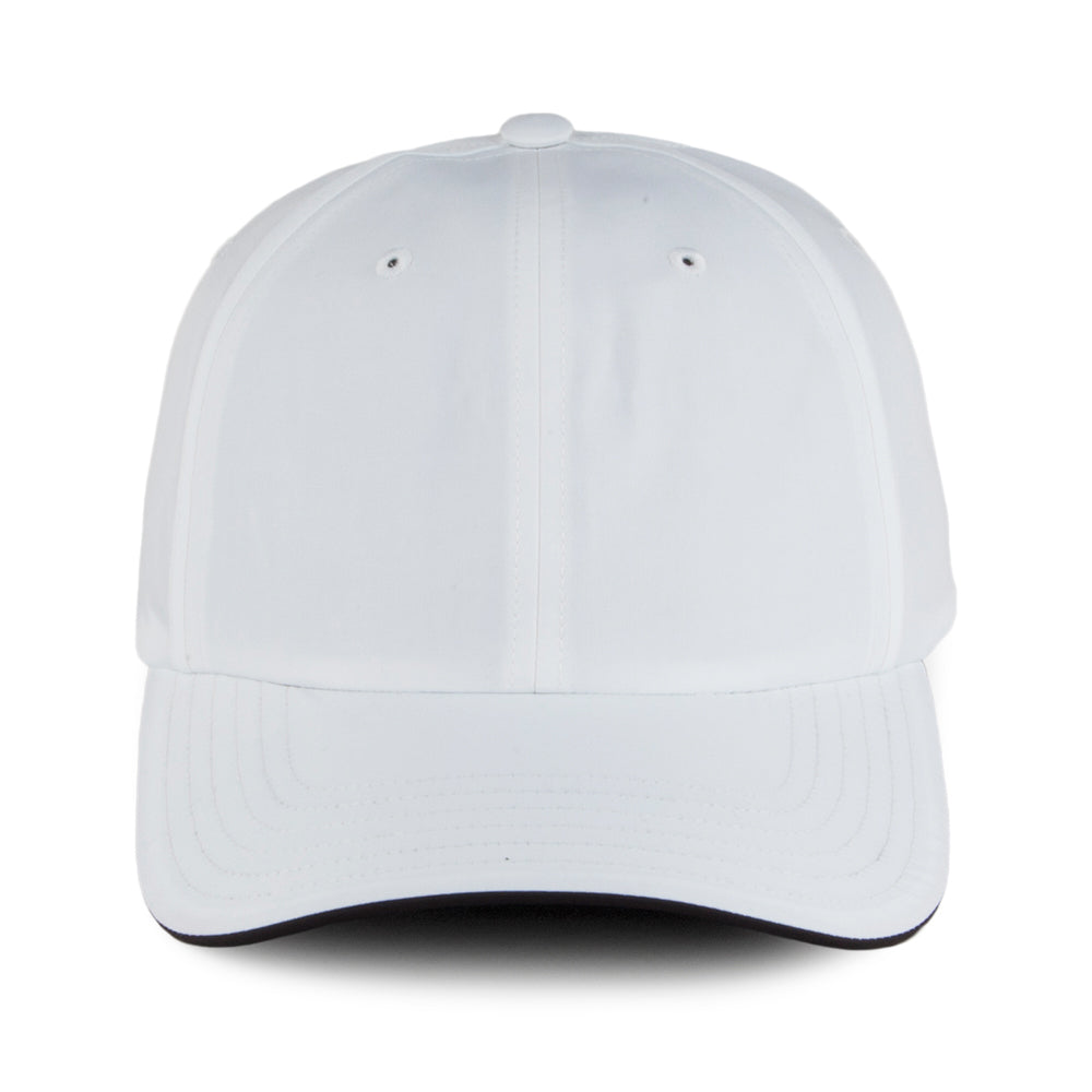 Gorra de béisbol 6 Panel Performance Poly de Adidas - Blanco