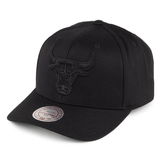 Gorra de béisbol 110 Tonal Logo Chicago Bulls Mitchell & Ness-Negro