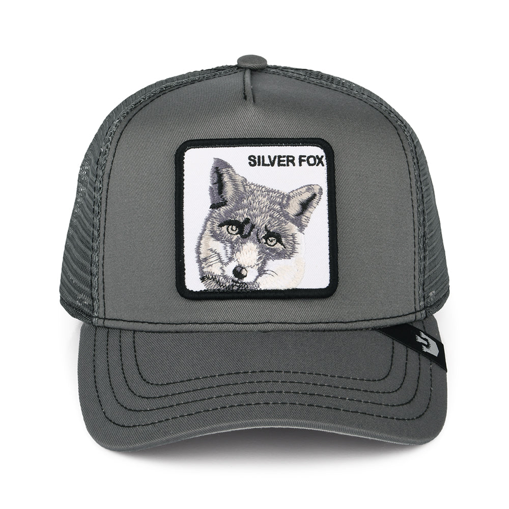 Gorra Trucker Silver Fox de Goorin - Gris