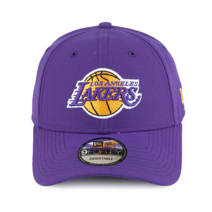 Gorra béisbol 9FORTY NBA League L.A. Lakers de New Era -Púrpura