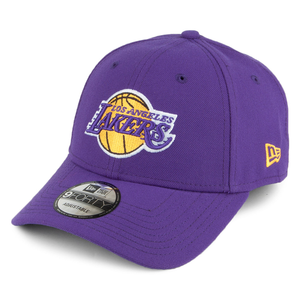Gorra béisbol 9FORTY NBA League L.A. Lakers de New Era -Púrpura
