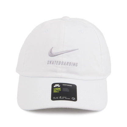 Gorra de béisbol H86 de Nike SB - Blanco