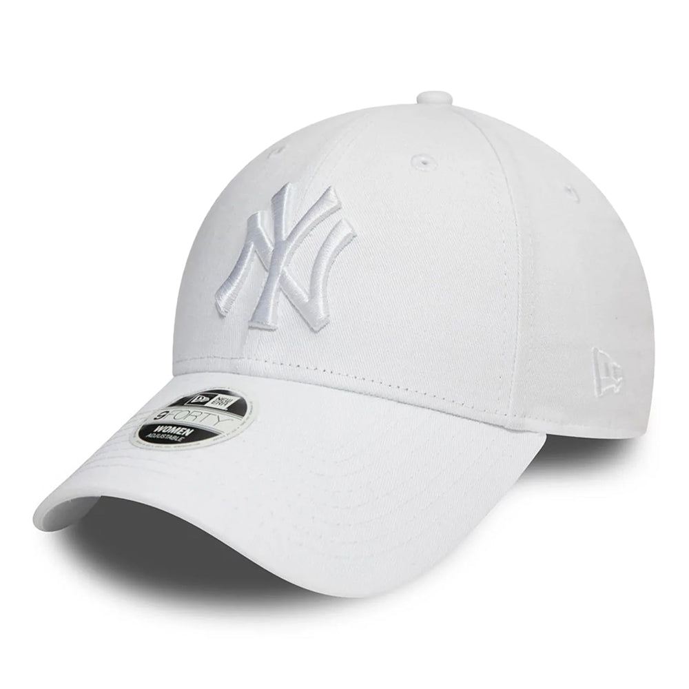 Gorra de béisbol mujeres 9FORTY MLB League Essential New York Yankees de New Era - Blanco