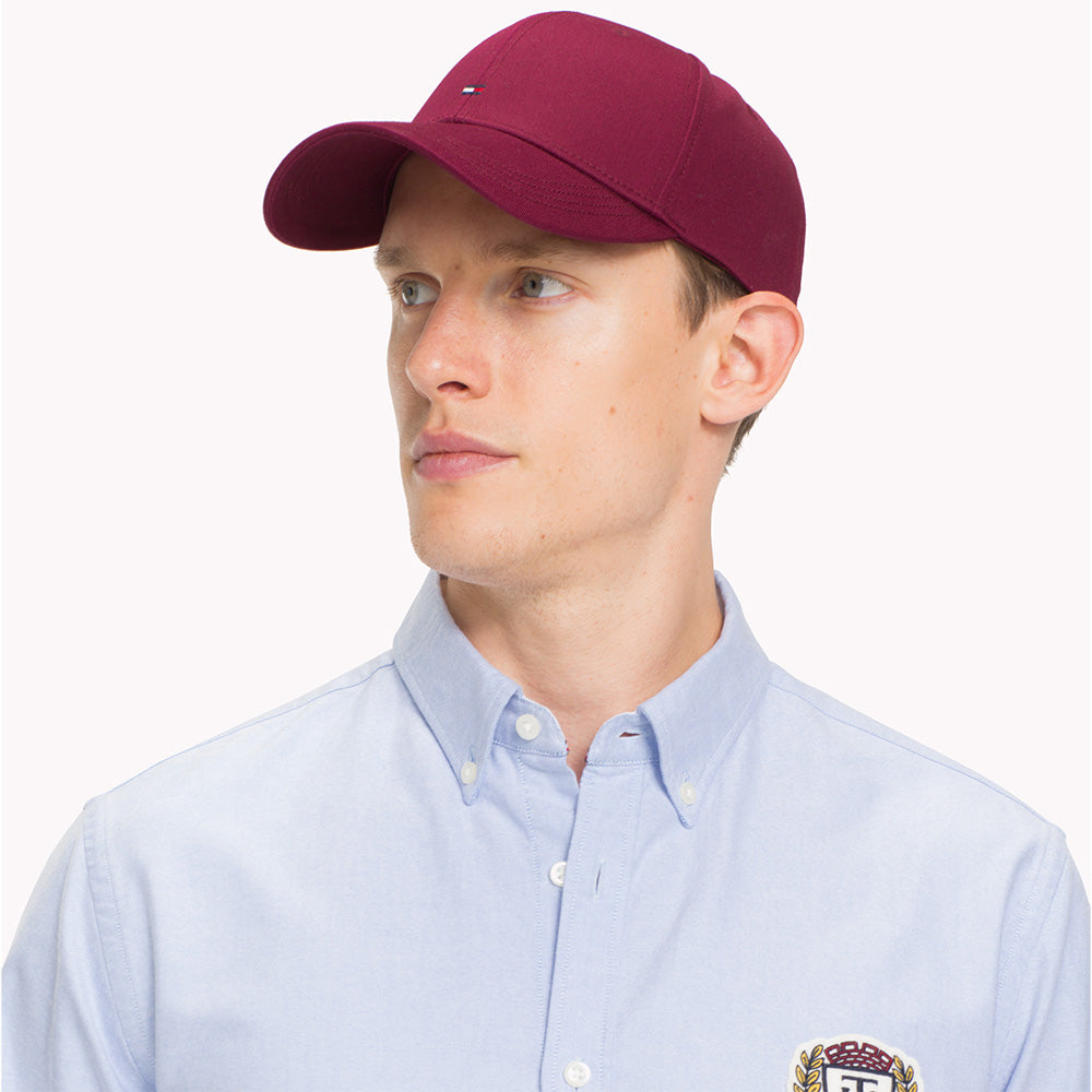 Gorra de béisbol clásica de Tommy Hilfiger - Vino
