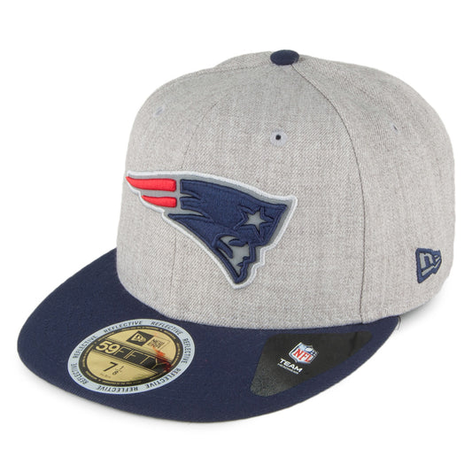 Gorra béisbol 59FIFTY Heather New England Patriots New Era-Gris-Azul