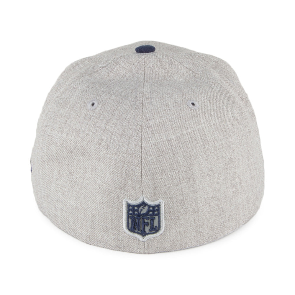 Gorra béisbol 59FIFTY Heather New England Patriots New Era-Gris-Azul
