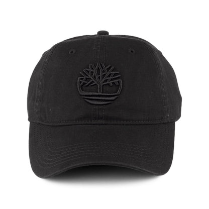 Gorra de béisbol Soundview de lona de algodón de Timberland - Negro