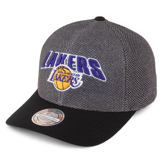 Gorra Snapback Flashback 110 L.A. Lakers de Mitchell & Ness - Gris-Negro
