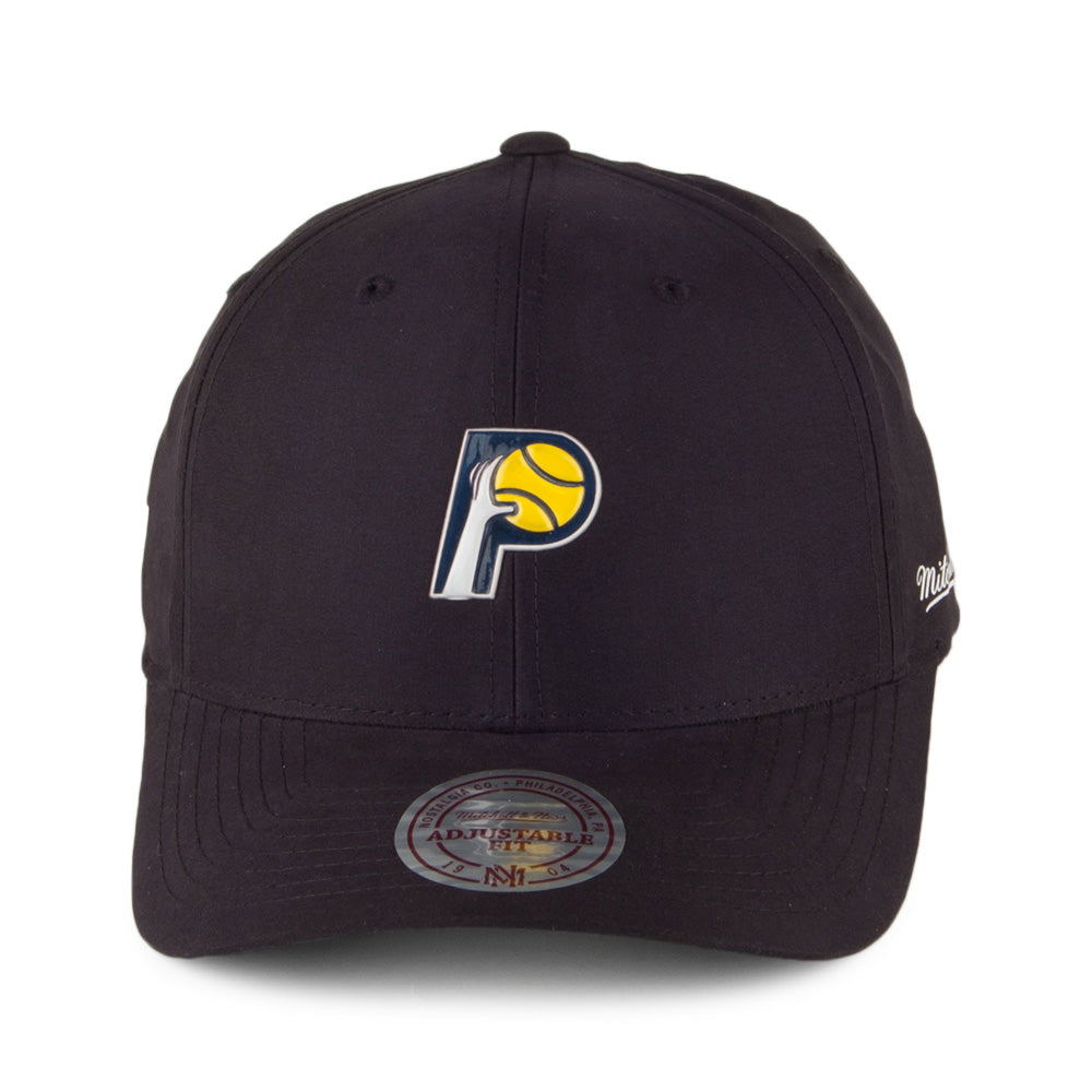 Gorra Taped Indiana Pacers de Mitchell & Ness - Negro
