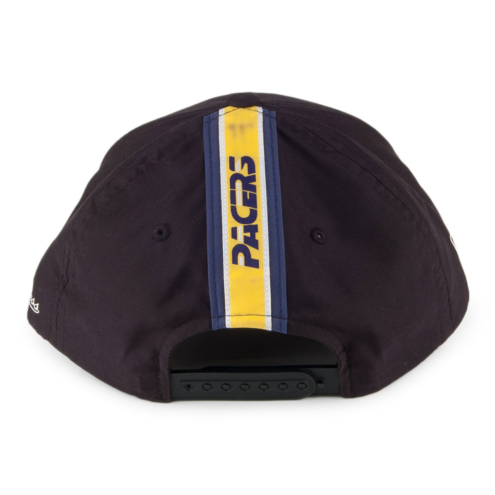 Gorra Taped Indiana Pacers de Mitchell & Ness - Negro