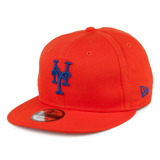 Gorra 9FIFTY Washed Team New York Mets de New Era - Naranja