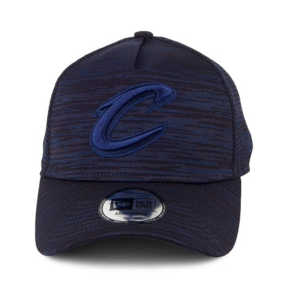 Gorra de béisbol Engineered Fit Aframe Cleveland Cavaliers de New Era - Azul Marino-Negro