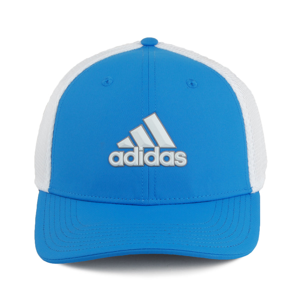 Gorra de béisbol A Stretch Tour de Adidas - Azul-Blanco