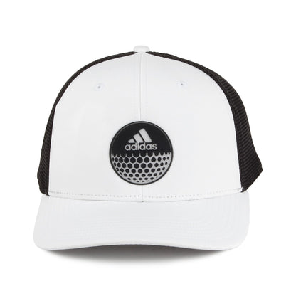 Gorra Trucker Globe de Adidas - Blanco-Negro