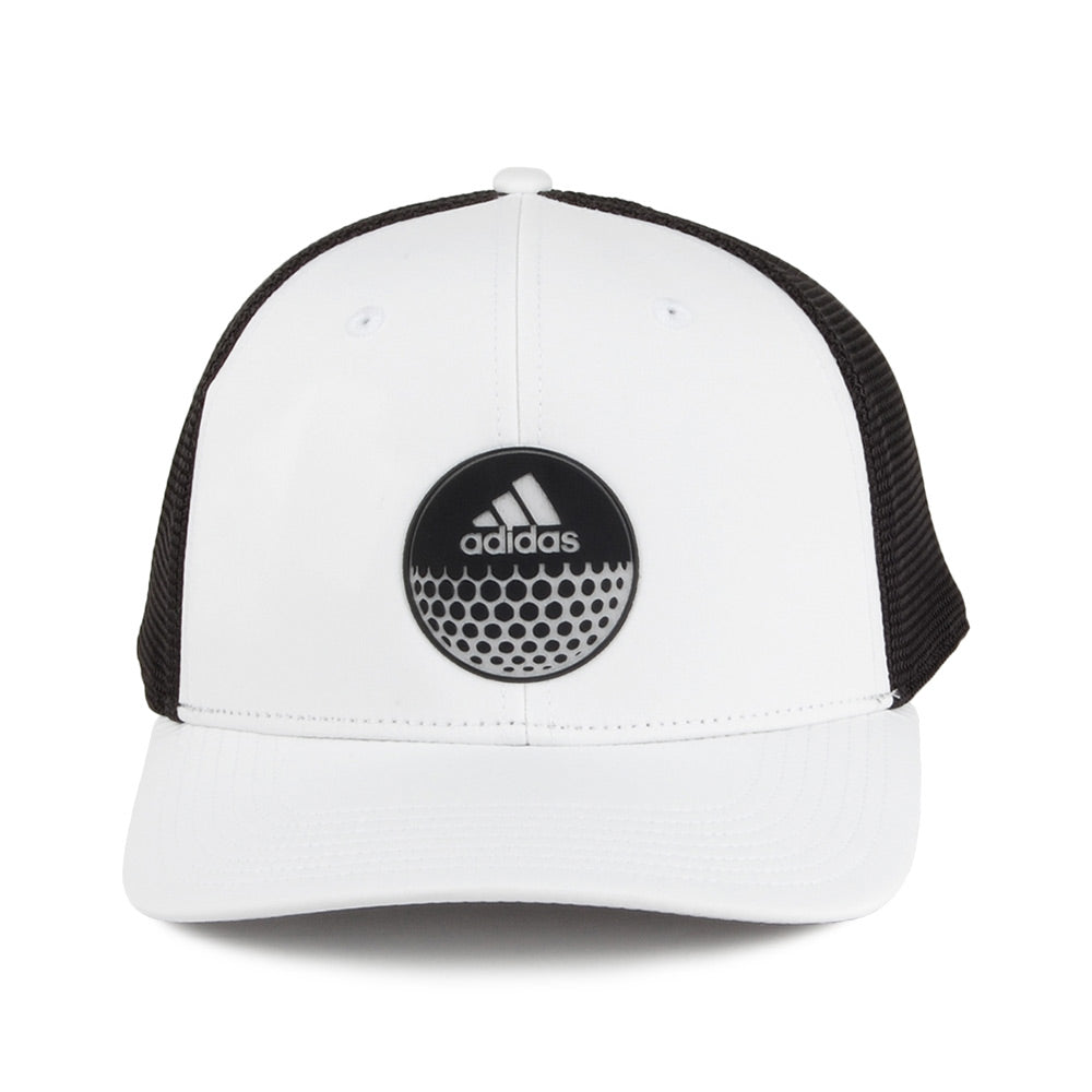 Gorra Trucker Globe de Adidas - Blanco-Negro