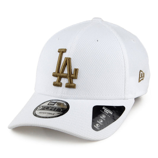Gorra de béisbol 9FORTY Diamond Era L.A. Dodgers de New Era - Blanco-Oliva