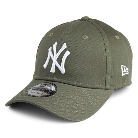 Gorra de béisbol 9FORTY MLB League Essential New York Yankees de New Era - Verde Oliva