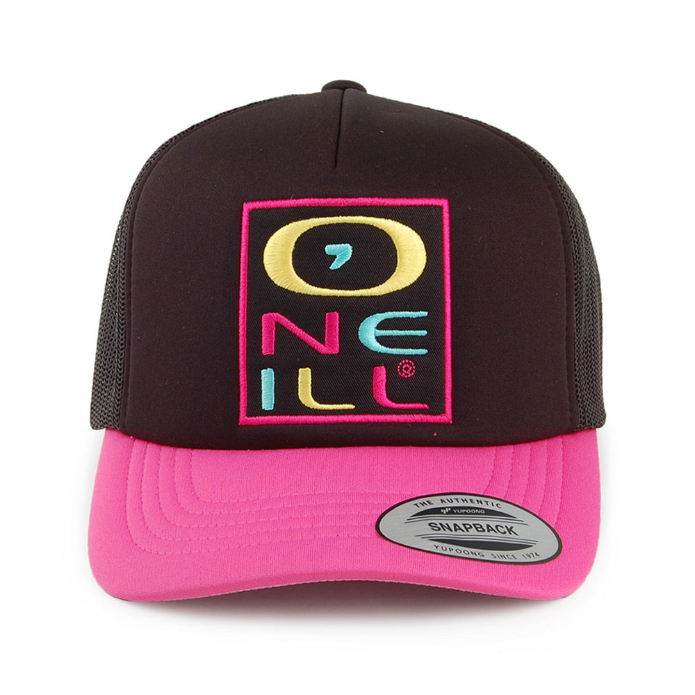 Gorra Trucker Original Surfer II de O'Neill - Negro-Rosa