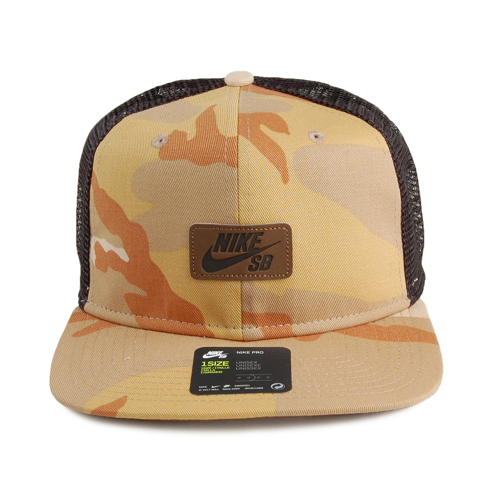 Gorra Trucker Camouflage Pro de Nike SB - Desierto-Camuflaje