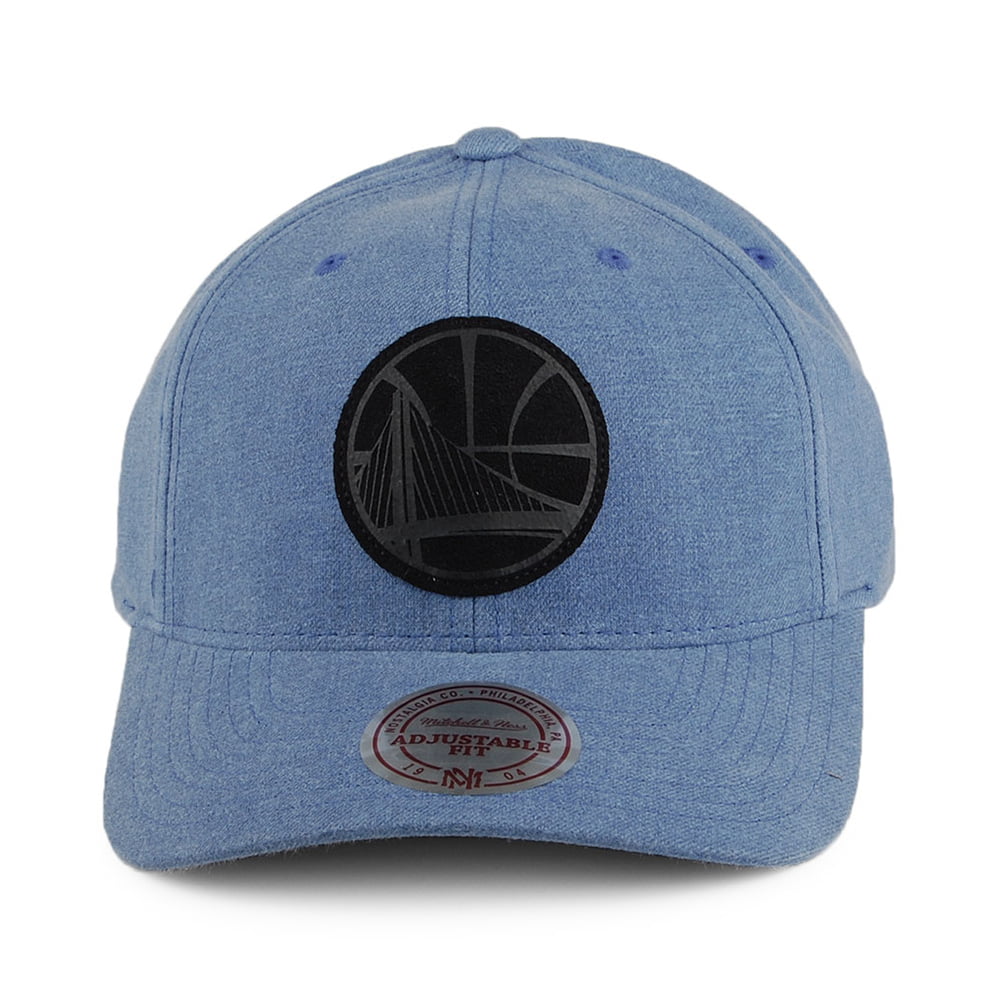 Gorra Snapback Low Pro Erode Golden State Warriors de Mitchell & Ness - Azul