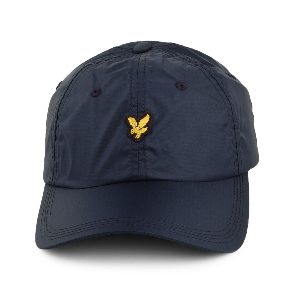 Gorra de béisbol Ripstop de nailon de Lyle & Scott - Azul Marino