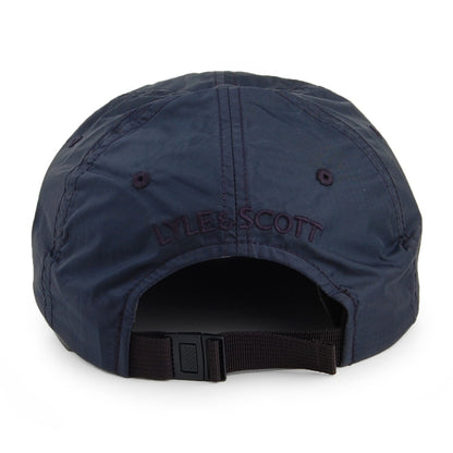 Gorra de béisbol Ripstop de nailon de Lyle & Scott - Azul Marino