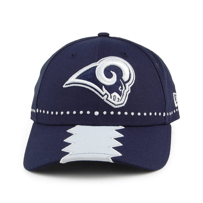 Gorra de béisbol 9FORTY NFL Draft Los Angeles Rams de New Era - Azul Marino