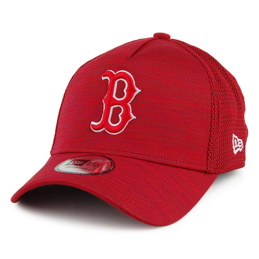 Gorra de béisbol 9FORTY A-Frame Engineered Fit Boston Red Sox de New Era - Mezcla de rojos