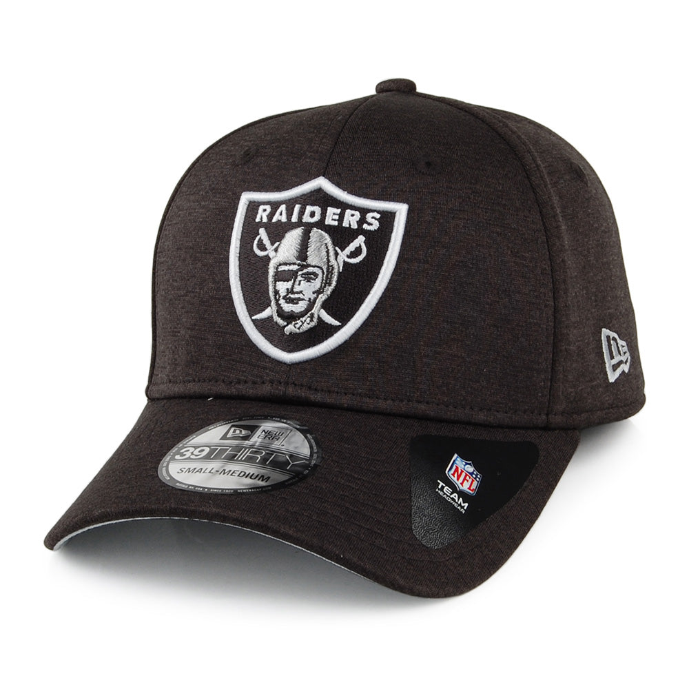 Gorra de béisbol 39THIRTY Las Vegas Raiders de New Era - Mezcla de Negros